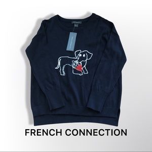 FRENCH CONNECTION~ “Le Weenie” sweater